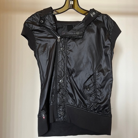 NWOT G-STAR RAW 100% POLYAMIDE HOODED VEST - Picture 9 of 13